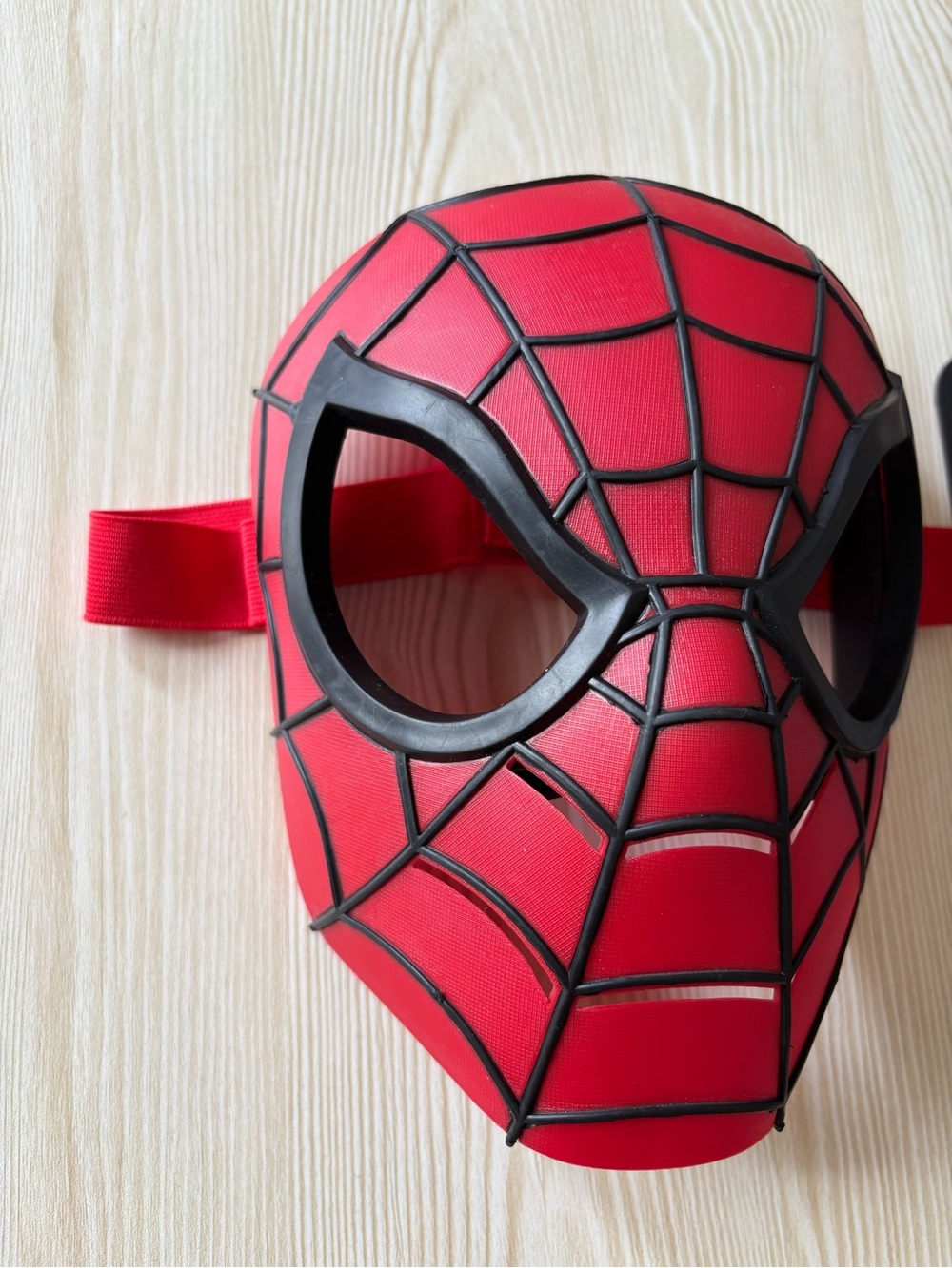 Marvel Hasbro Spider-Man Superhero Mask Adjustable Back Halloween Youth Kids - Picture 12 of 14
